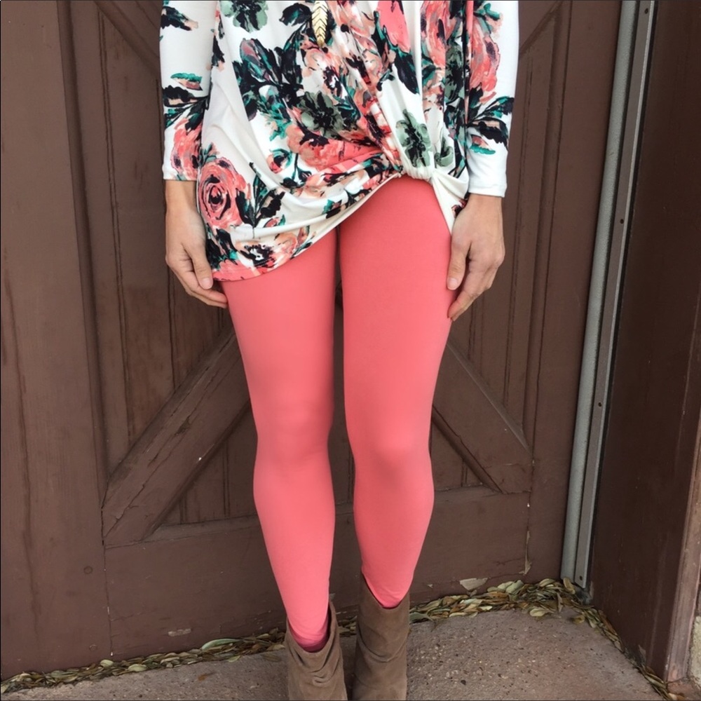 🆕New coral legging